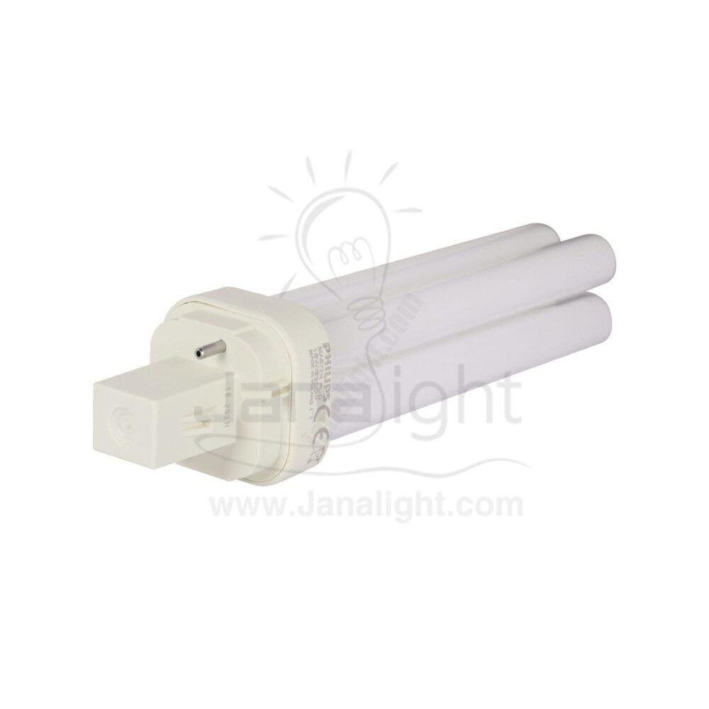 لمبة موفرة 18 وات وورم فيلبس 2 بنز Osram 18 Watts 2 Pin warm
